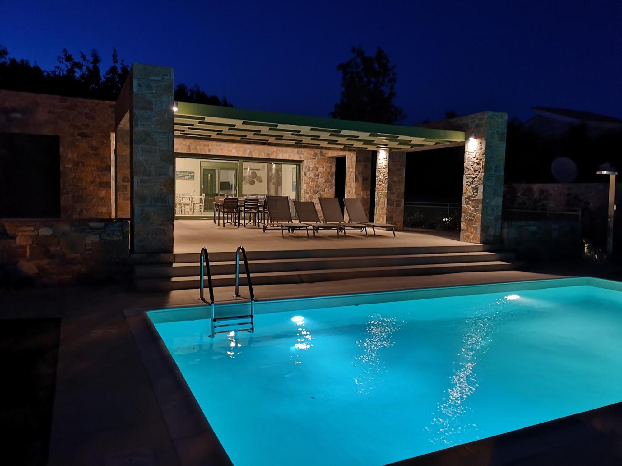 Ouzo Stone House 1 With Private Pool Villa Plomari Exterior photo
